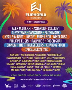 Euphoria Weekender 2026 Line-Up
